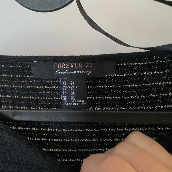 CROPPED OFF THE SHOULDER SWEATER - Picture 3 of 3